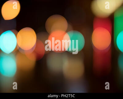 Bokeh von F1,2 Objektiv Stockfoto