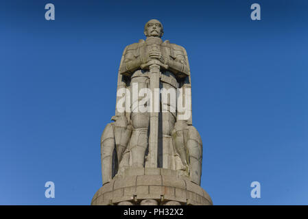 Bismarck-Denkmal, Seewartenstrasse, Neustadt, Hamburg, Deutschland Stockfoto