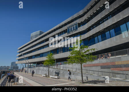 HafenCity Universität, Ueberseeallee, Hafencity, Hamburg, Deutschland Stockfoto