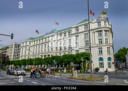 Hotel Atlantic Kempinski an der Alster, Hamburg, Deutschland Stockfoto