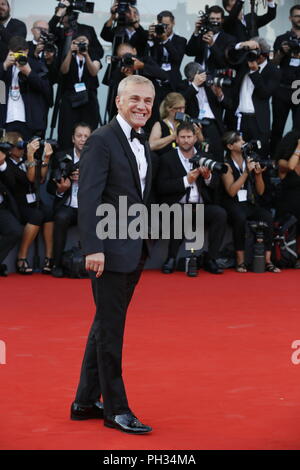 Venedig - 29. August: Christoph Waltz nimmt an der Eröffnungsfeier des 75. Filmfestival von Venedig am 29. August 2018 in Venedig, Italien. (Von Mark Kap/Innen Stockfoto