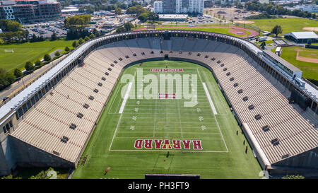 Soldiers Field, Harvard Fußballstadion, Boston, MA, USA Stockfoto