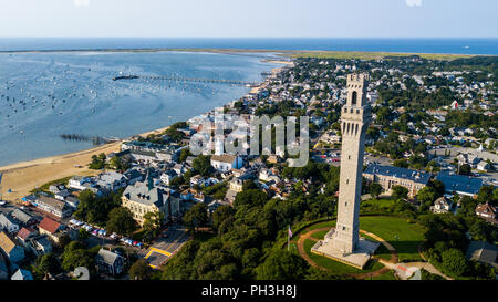 Pilgrim Monument, Provincetown, MA, USA Stockfoto