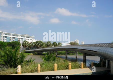 Cầu Ánh Sao (Rainbow Bridge oder Starlight Brücke), Ho Chi Minh City (Saigon), Vietnam Stockfoto