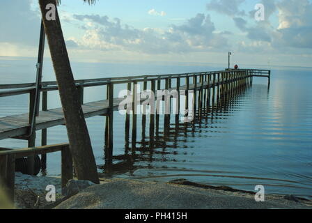 Gulf Coast Fishing Pier Stockfoto