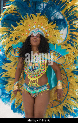 Kanada, Quebec, Montreal, Carifiesta 2018, Caribbean Parade und Karneval Stockfoto