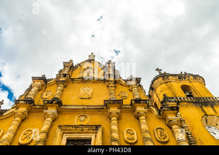Eine typische Ansicht in Leon, Nicaragua Stockfoto
