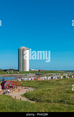 Familie Lagune Perlebucht oder familienlagune Perlebucht, Holiday Resort, Büsum, Dithmarschen, Schleswig-Holstein, Deutschland, Europa Stockfoto