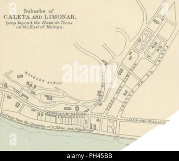 Bild von Seite 454 "O'Shea's Guide nach Spanien und Portugal. Von John lomas bearbeitet werden. Zehnte Ausgabe. [Mit einem losen Karten und Pläne.]'. Stockfoto