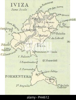 Bild von Seite 486 "O'Shea's Guide nach Spanien und Portugal. Von John lomas bearbeitet werden. Zehnte Ausgabe. [Mit einem losen Karten und Pläne.]'. Stockfoto