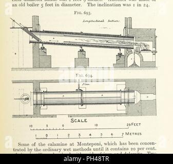 Bild von Seite 649 "eine Text-Buch von Erz und Stein im Bergbau. Mit Frontispiz und 716 Abbildungen. Stockfoto