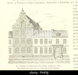 Bild von Seite 702 von 'Louvain dans le passé et dans le vorhanden Sous-sol-formation de la Ville-événements mémorables, etc'. Stockfoto