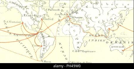 Bild von Seite 73 der "Bolivien. September années d'Erkundungen, de Voyages et de Séjours dans l'In Australe. Préface de M. Ferdinand De Lesseps. Ouvrage illustré. par Henri Lanos" durch die 0004. Stockfoto