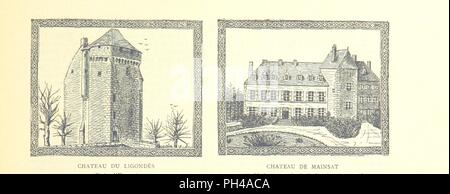 Bild von Seite 79 der 'Grand Wörterbuch historique, généalogique et biographique de la Haute-Marche, Département de la Creuse. [Ill.]'. Stockfoto