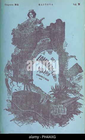Bild von Seite 833 der 'Grande illustrazione del Lombardo-Veneto, ossia Storia delle città dei borghi, communi, Castelli, ecc. Fino ai Tempi modernisieru, Pro Cura di C. Cantù e d'altri letterati. Seconda edizione' b 0040. Stockfoto