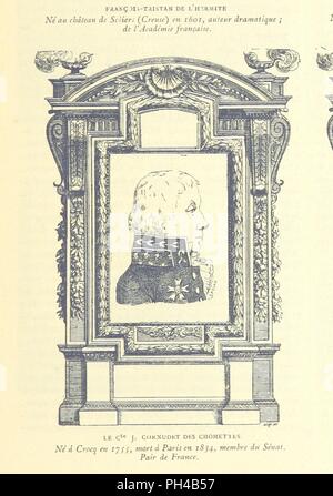 Bild von Seite 87 der 'Grand Wörterbuch historique, généalogique et biographique de la Haute-Marche, Département de la Creuse. [Ill.]'. Stockfoto