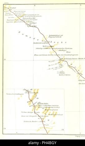 Bild von Seite 906 "Timbuktu. Reise durch Marokko, die Westsahara und den Sudan, ausgeführt in Aufträge der afrikanischen Gesellschaft in Deutschland in den Jahren 1879 und 1880. Mit. Abbildungen und. Abb.' 0075. Stockfoto