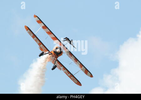 Sywell Airshow Stockfoto