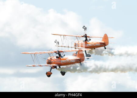 Sywell Airshow Stockfoto