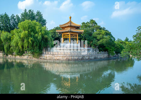 Landschaft von qibao Old Town in Shanghai, China Stockfoto