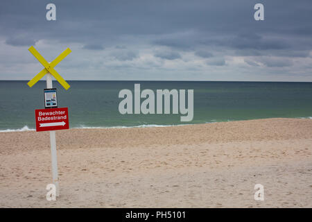 Sylt, Nordsee, Meer, Meer, Nordsee Stockfoto