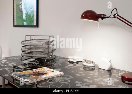 Arbeitsplatz, ateljé, Schreibtisch Stockfoto