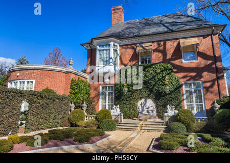 Hillwood Immobilien, Museum und Gärten, Washington, D.C., USA Stockfoto