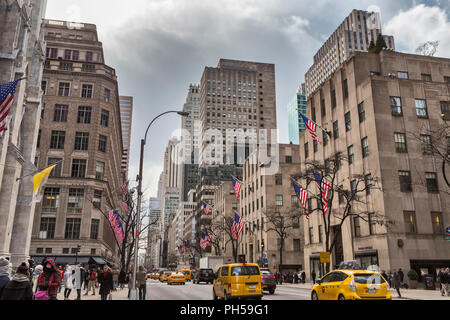 Das Rockefeller Center (1939), New York City, USA Stockfoto