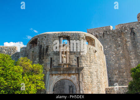 Kroatien, Dubrovnik, Pile, Haupteingang zur Altstadt von Dubrovnik Stockfoto