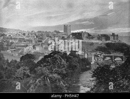 "Richmond, Yorkshire', c 1896. Artist: Sanderson Brüder. Stockfoto