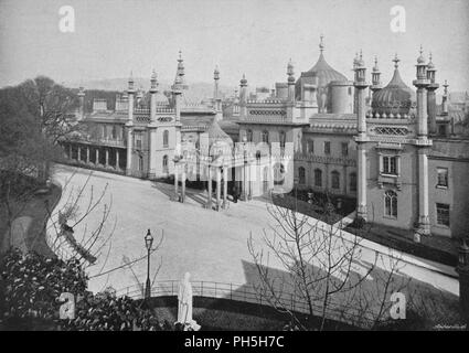 "Die Pavilion, Brighton', c 1896. Artist: W&AH Braten. Stockfoto