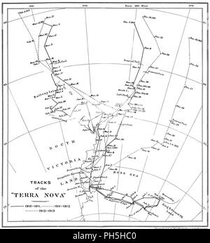 "Spuren der Terra Nova', 1910-1913, (1913). Artist: Unbekannt. Stockfoto