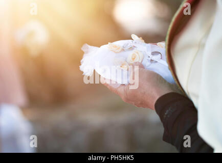 Hochzeitsszene Stockfoto