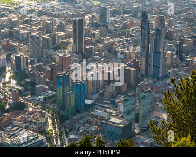 In der Innenstadt von Bogotá, Kolumbien Stockfoto