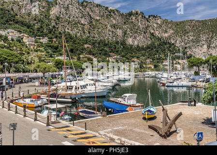 Yacht Hafen, Beaulieu-sur-Mer, Côte d'Azur Stockfoto