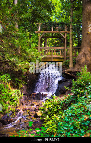 Hatcher Garten und Wald erhalten in Spartanburg South Carolina SC. Stockfoto