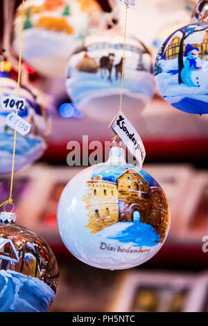 Weihnachtsmarkt in München. Stockfoto