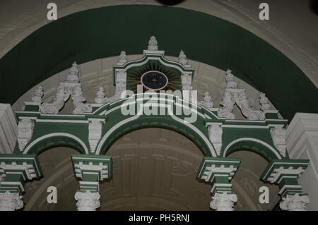 Chor in All Saints Church, St. Paul's Walden, Hertfordshire Stockfoto