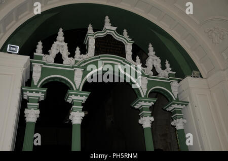 Chor in All Saints Church, St. Paul's Walden, Hertfordshire Stockfoto