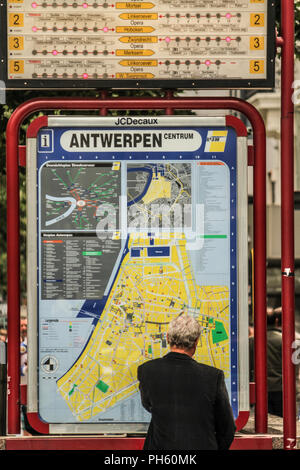 Antwerpen, Belgien Stockfoto