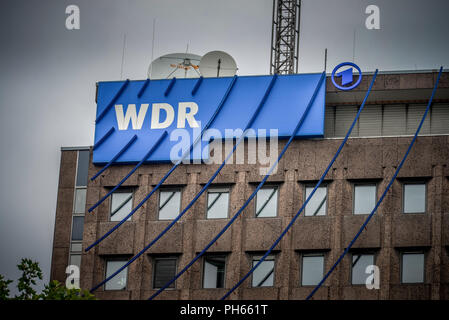 Archivhaus, WDR, Nord-Sued-Fahrt, Köln, Nordrhein-Westfalen, Deutschland Stockfoto