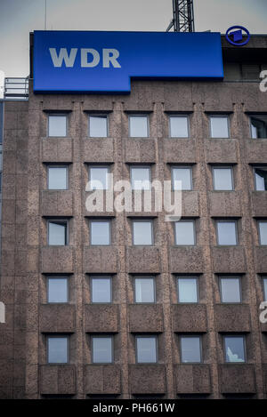 Archivhaus, WDR, Nord-Sued-Fahrt, Köln, Nordrhein-Westfalen, Deutschland Stockfoto