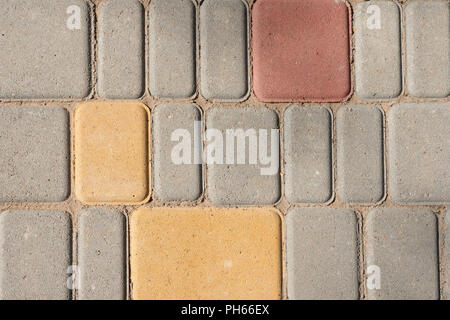 Dekorative graue rechteckige Platten. Nahtlos kachelbare Textur. Stockfoto