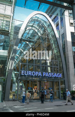 Europa Passage, Ballindamm, Hamburg, Deutschland Stockfoto