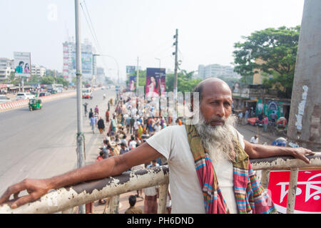 Tägliche Arbeitsmarkt, Uttara, Dhaka Stockfoto