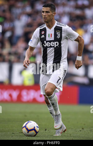 Cristiano Ronaldo von Juventus Turin 25-08-2018 Allianz Stadion Fußball Calcio Serie A 2018/2019 Juventus Turin - Latium Foto OnePlusNine/Insidefoto Stockfoto