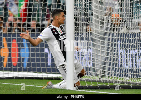 Cristiano Ronaldo von Juventus Turin 25-08-2018 Allianz Stadion Fußball Calcio Serie A 2018/2019 Juventus Turin - Latium Foto OnePlusNine/Insidefoto Stockfoto