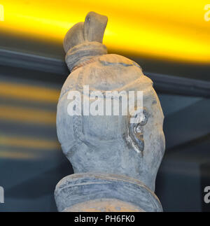 XIAN, CHINA - Oktober 29, 2017: Archer der Terrakotta Armee Terrakotta Armee Stockfoto