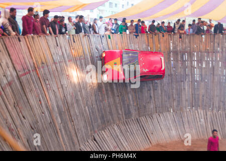 Tod Coup Fahrer S M Rashed, Dhaka, Bangladesch Stockfoto