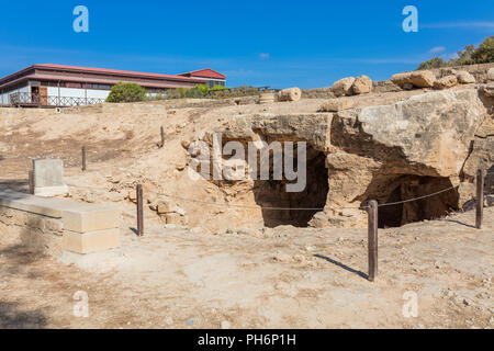 Archäologischer Park, Kato Paphos Paphos, Paphos, Zypern Stockfoto